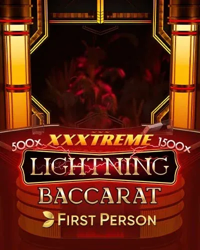 jeu First Person XXXtreme Lightning Baccarat · Europe Fortune Casino